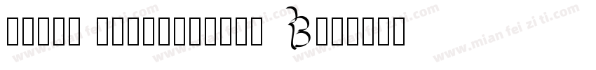 Mogul ParagonNord B字体转换